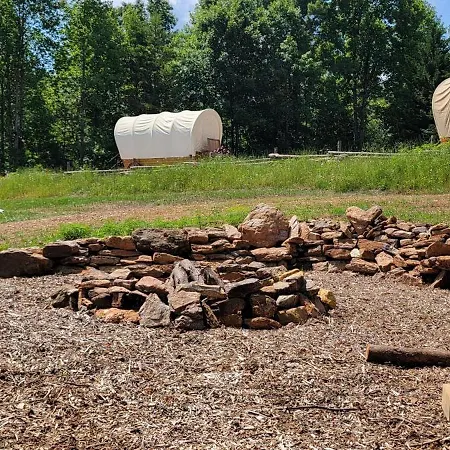 Covered Wagons Hill Camp - Wagon 4 Lenoir Exterior foto